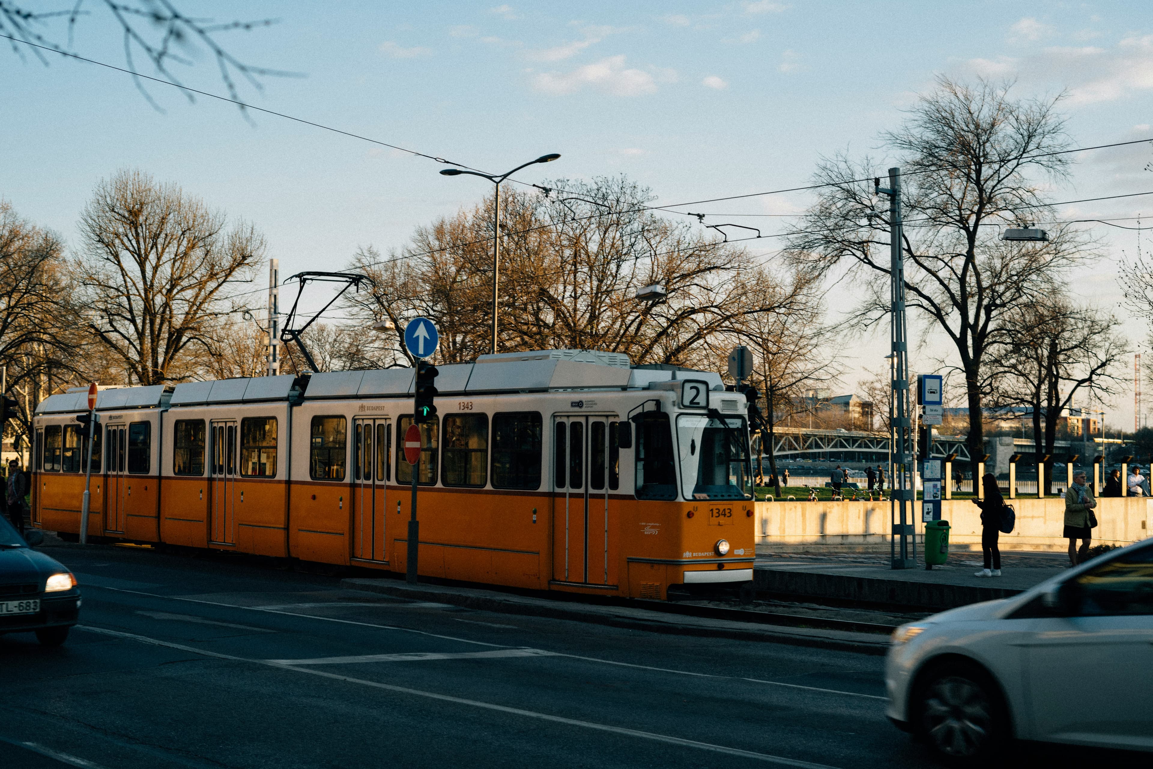 Yellow Trolleybus